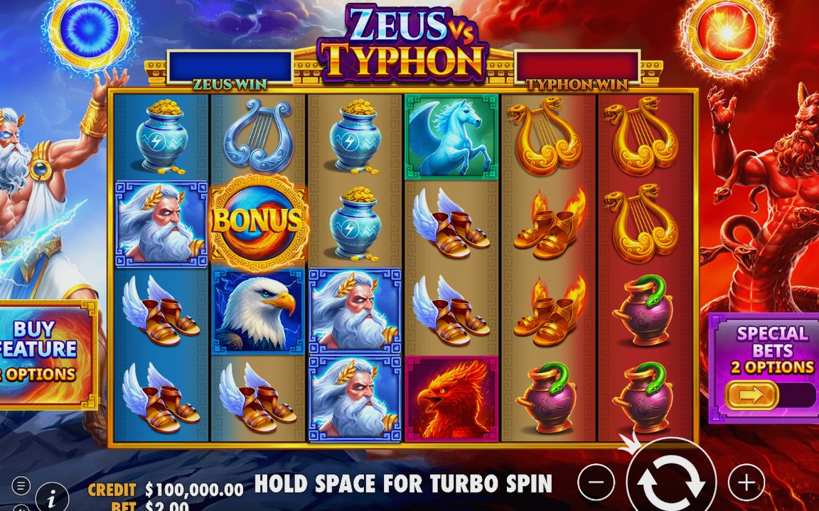 Zeus vs Typhon